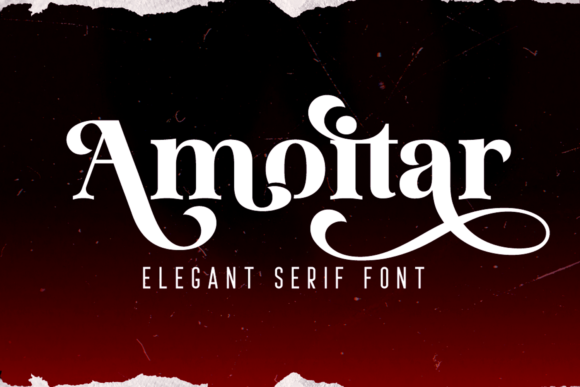 Amoitar: The Elegant Serif Font for Stylish Editorial Design
