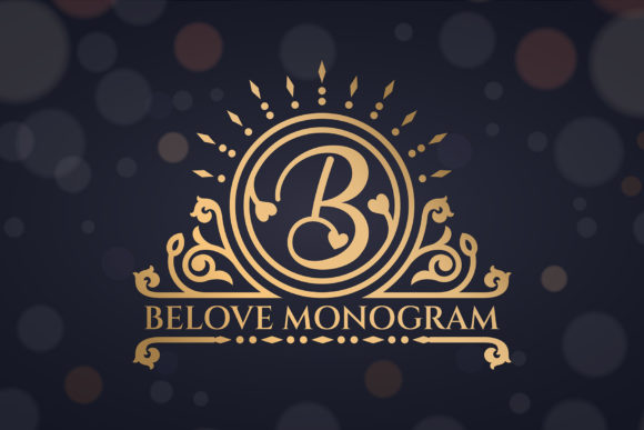 Belove Monogram: A Bold and Beautiful Serif Font for Marketers