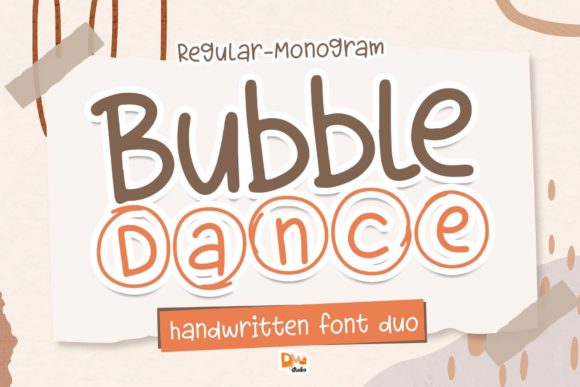 Bubble Dance: A Decorative Font for Unique Web Designs