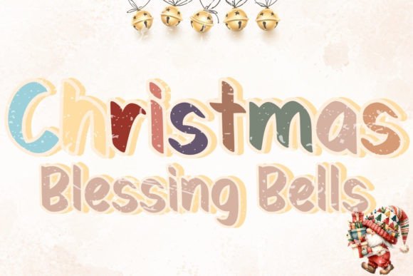 Christmas Blessing Bells: A Whimsical Script Font