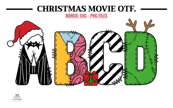 Christmas Movie Bundle: A Whimsical Font for Festive Web Design