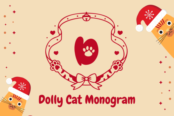 Enhance Your Brand with Dolly Cat Monogram Font