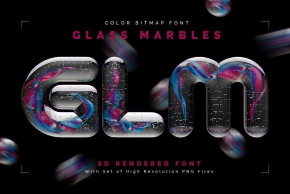Enhance Your Brand with Glass Marbles Font