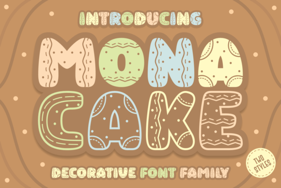 Enhance Your Campaigns with Mona Cake Font
