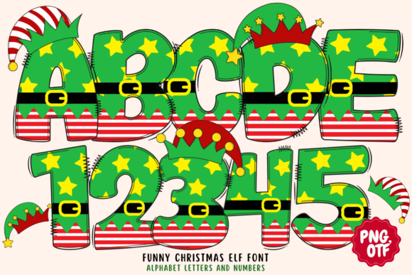 Enhance Your Website with Funny Christmas Elf Font