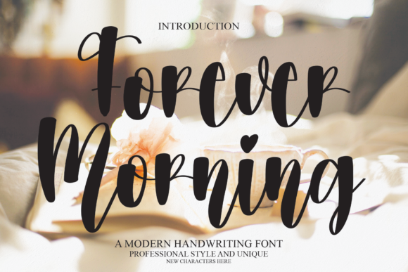 Forever Morning: A Chic Handwritten Font for Crafters