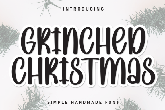 Grinched Christmas: A Premium Font for Creative Web Design