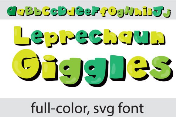 Leprechaun Giggles: A Whimsical Font for Creative Web Design
