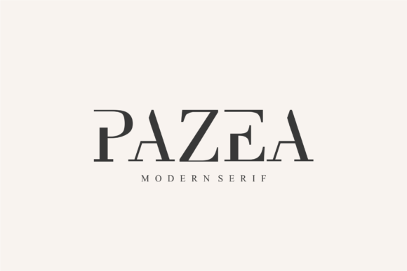 Pazea: A Modernized Serif Font for Distinctive Web Design