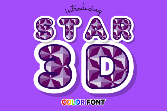 Star 3d: Elevate Your Brand with a Stellar Color Font