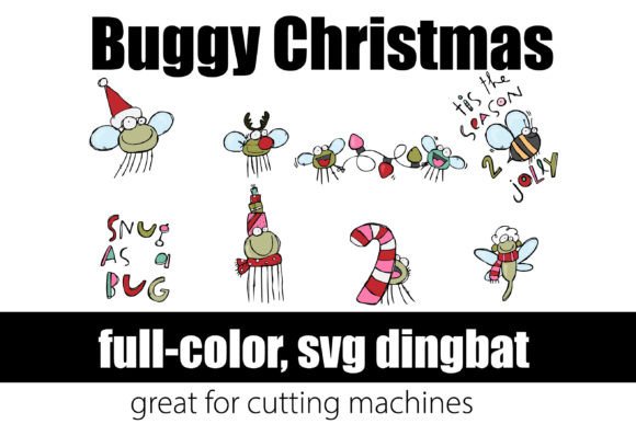 Unwrap Creativity with Buggy Christmas Font